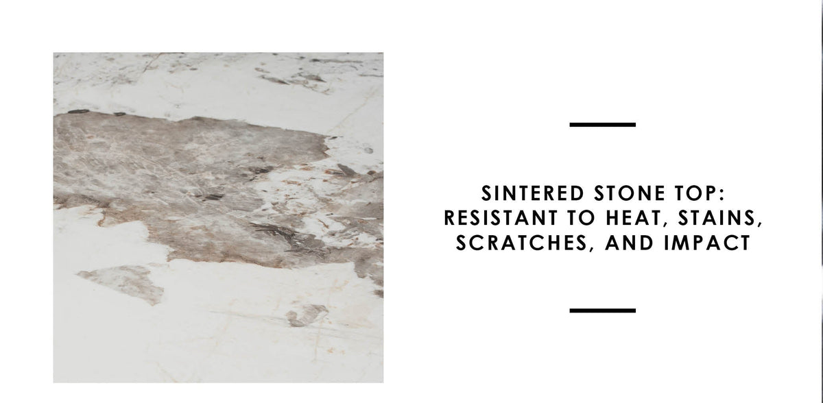 TIRUS II Dining Table Rectangular Sintered Stone
