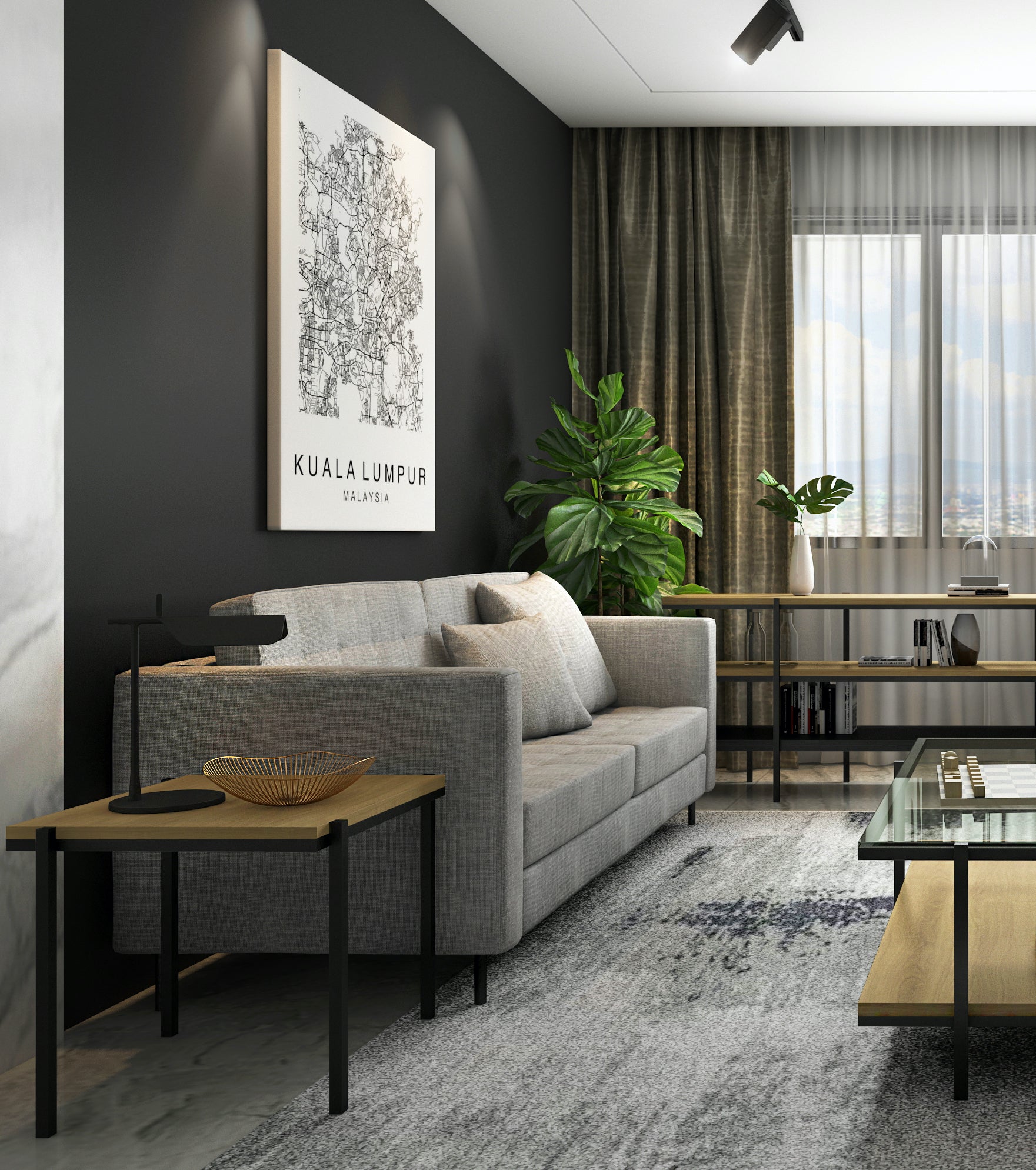GARIS Side Table Exhibit Sale at Seremban 2 Offline Store