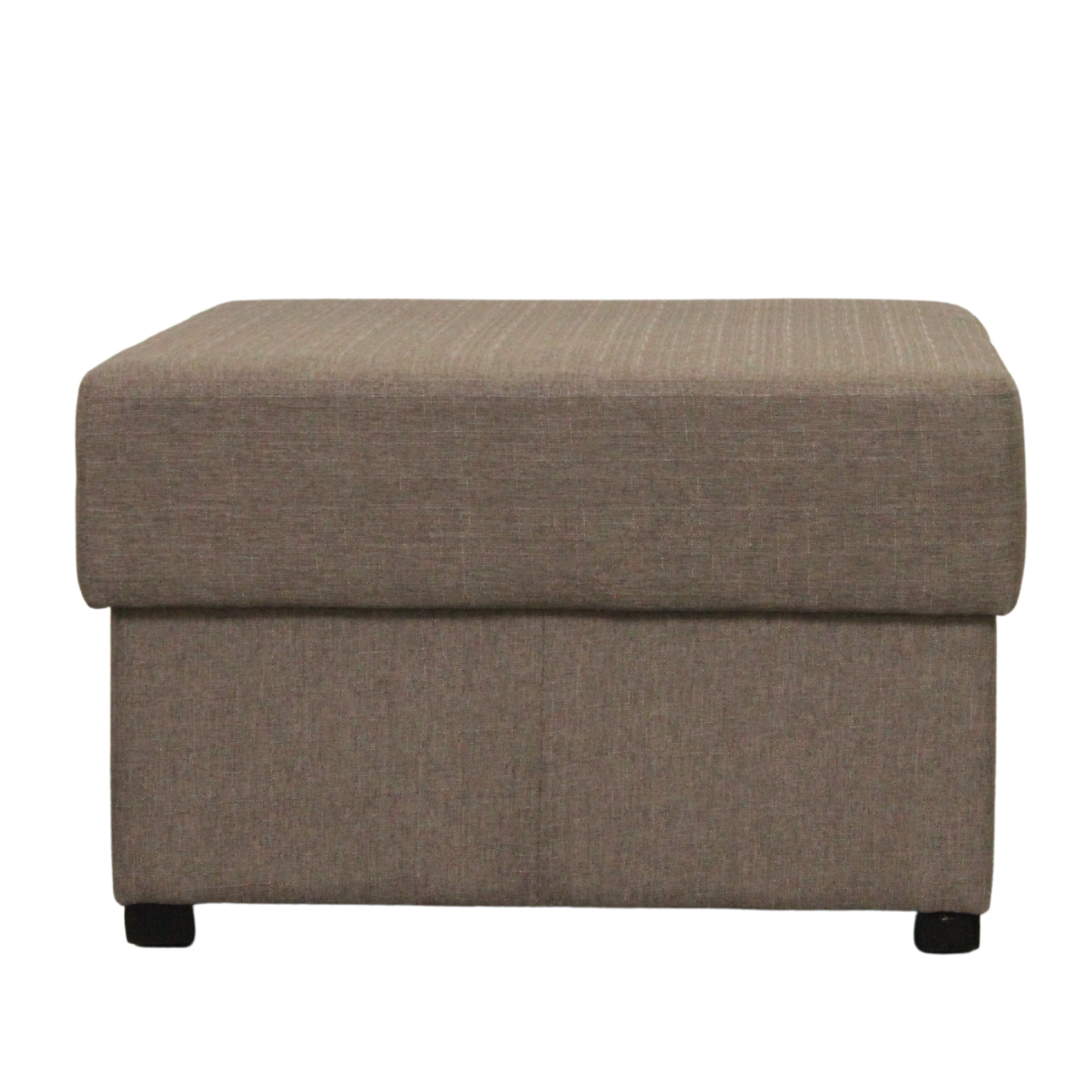 ELEGAN 3 Seater Sofa in Brown Fabric