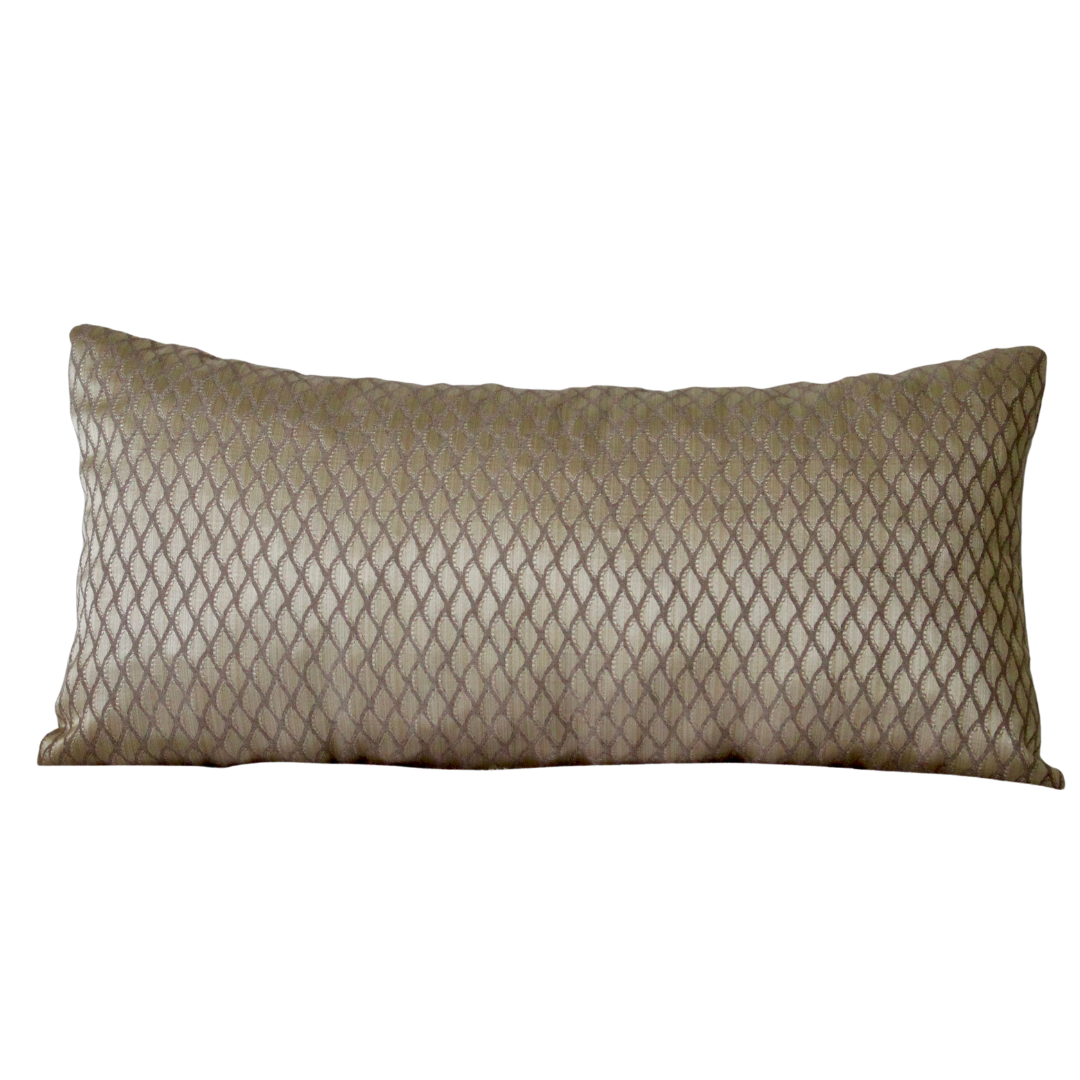 Scale Light Brown Lumbar Cushion  W580 x D290 x t150 mm