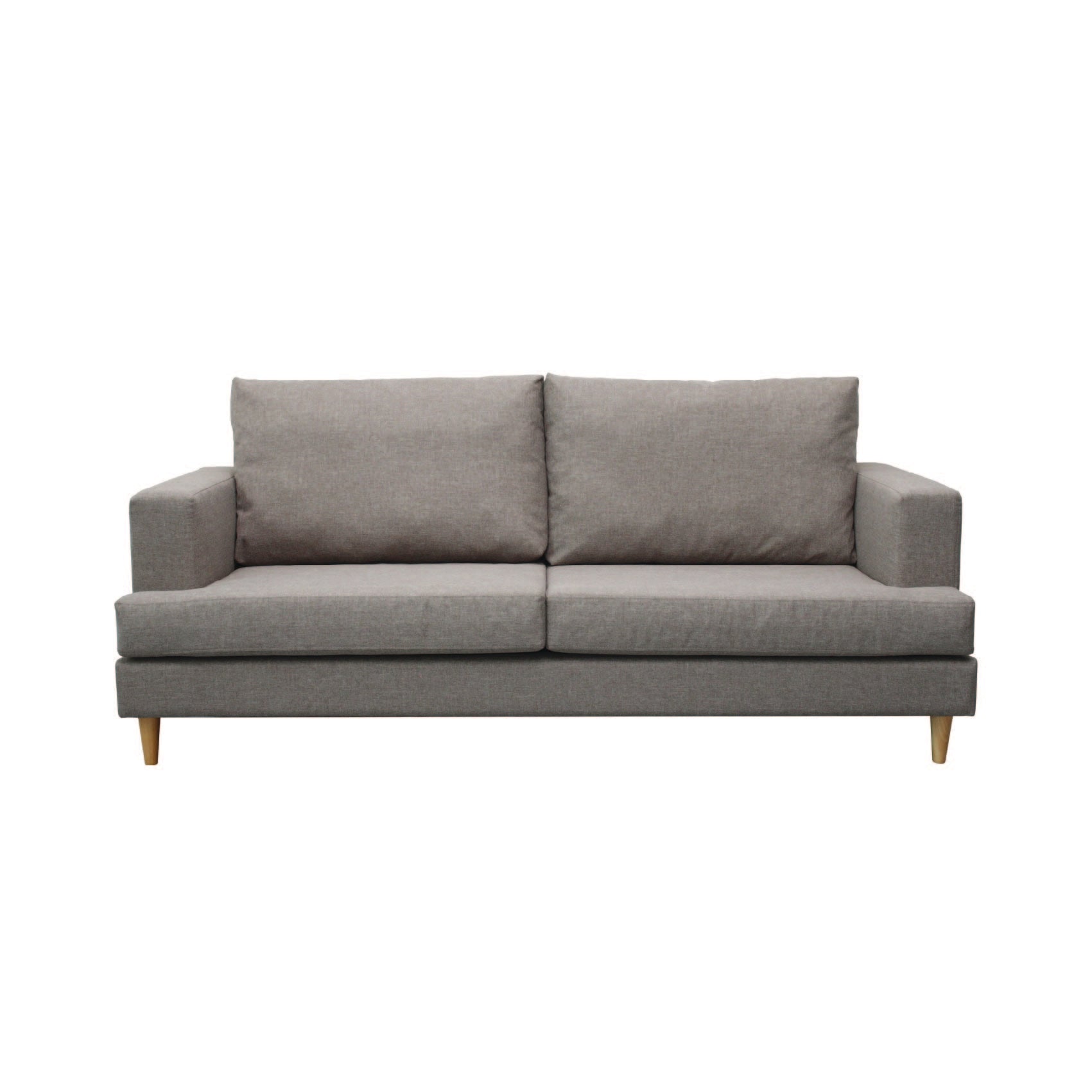 RANA Sofa 3 Seater in Grey Fabric