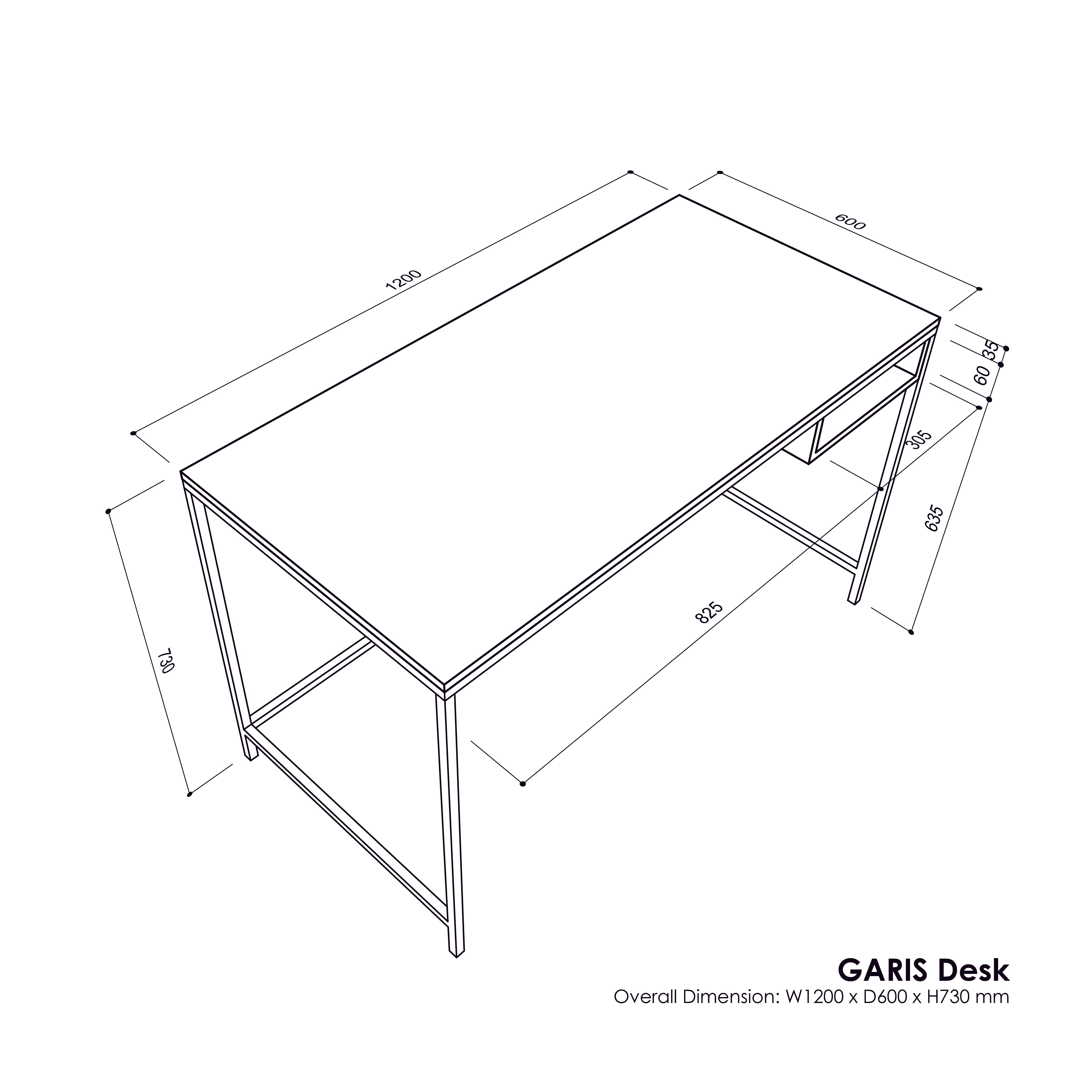 GARIS Desk (V3.0) All Black