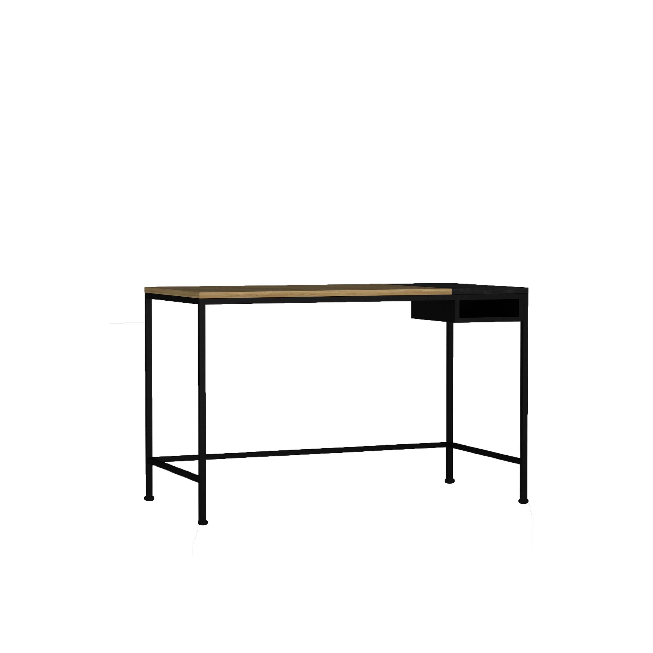 GARIS Desk V3.0 Oak & Black Top