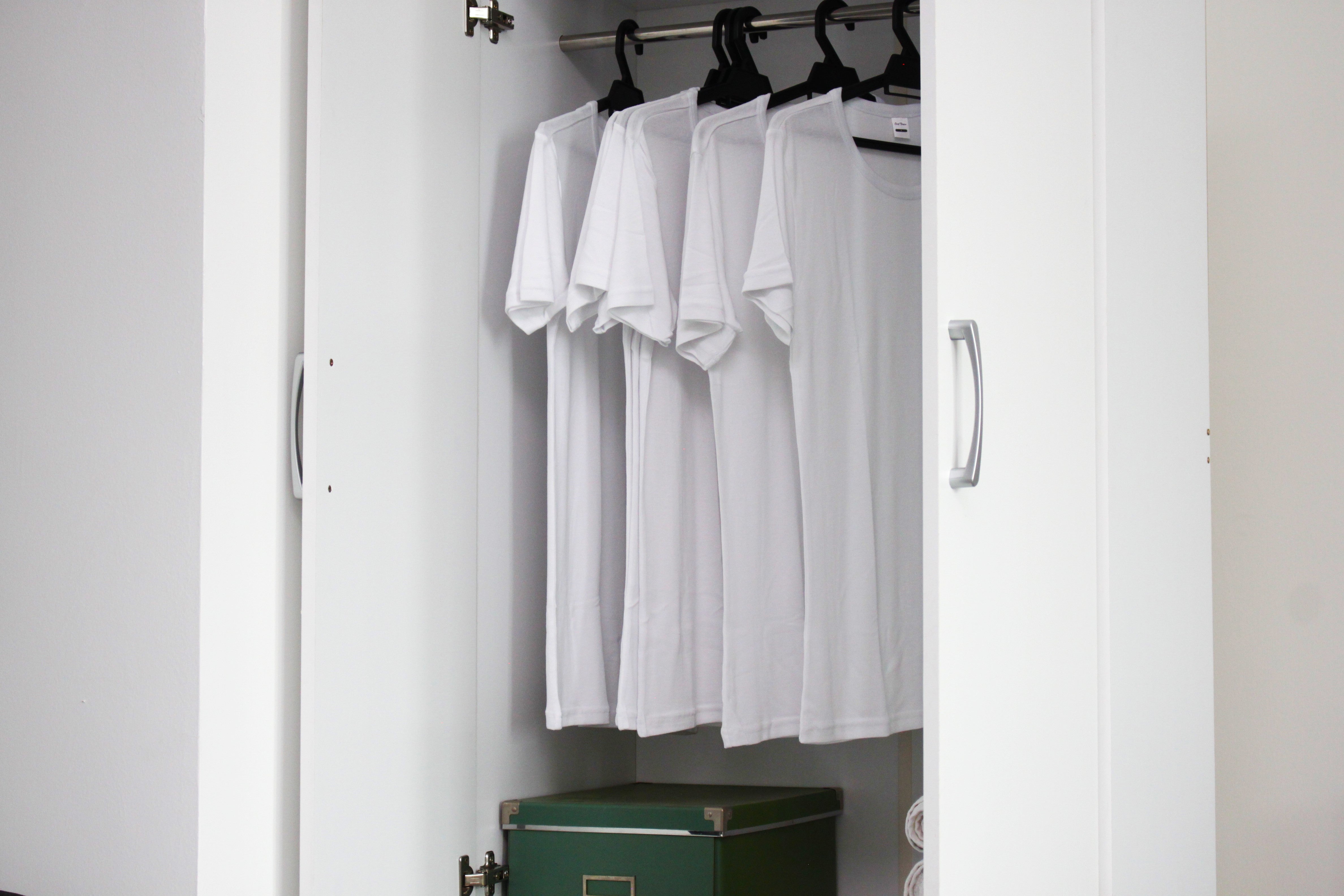 BASIC Wardrobe 2 Doors + 2 Drawers White