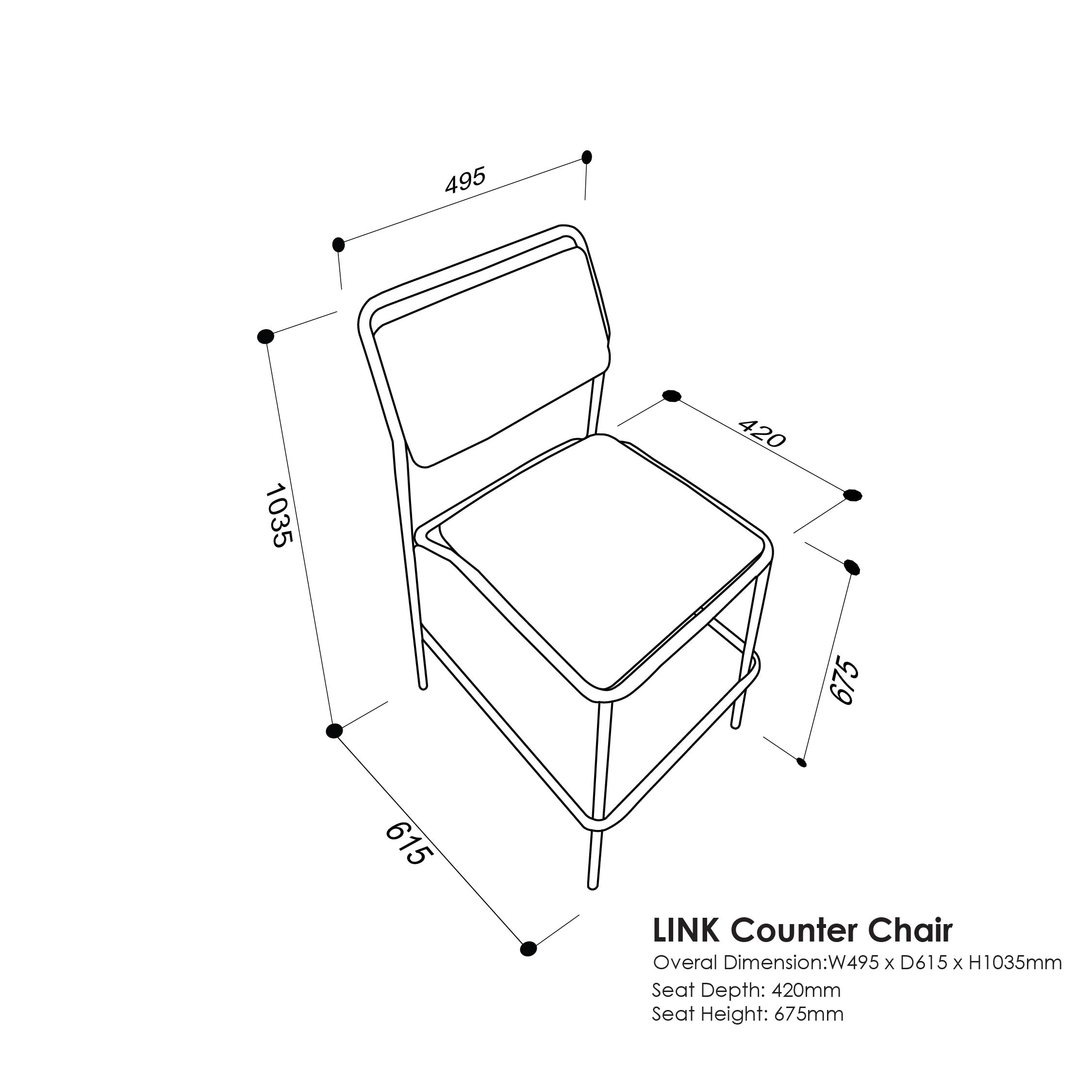 LINK Counter Stool