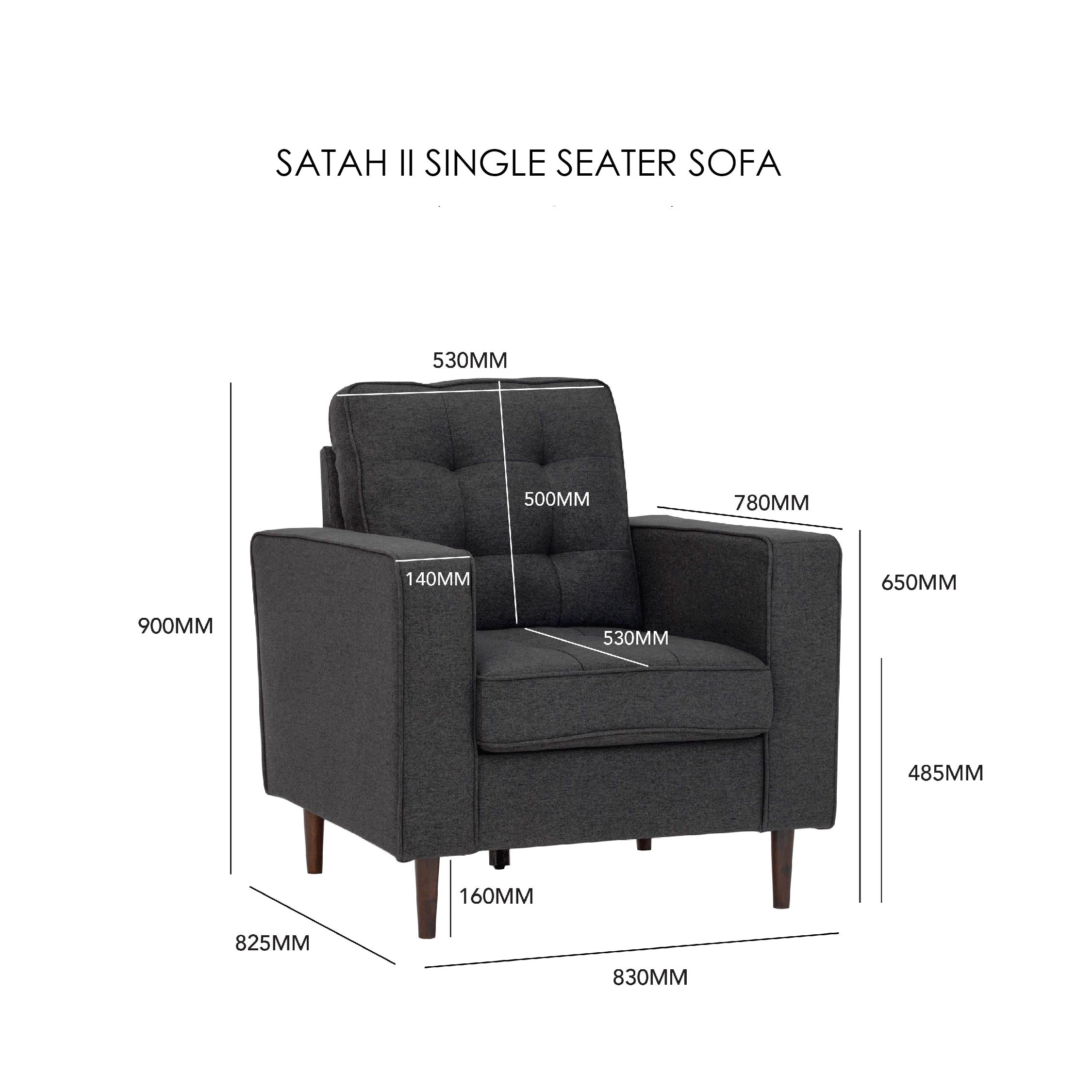 SATAH II Single Seater Sofa