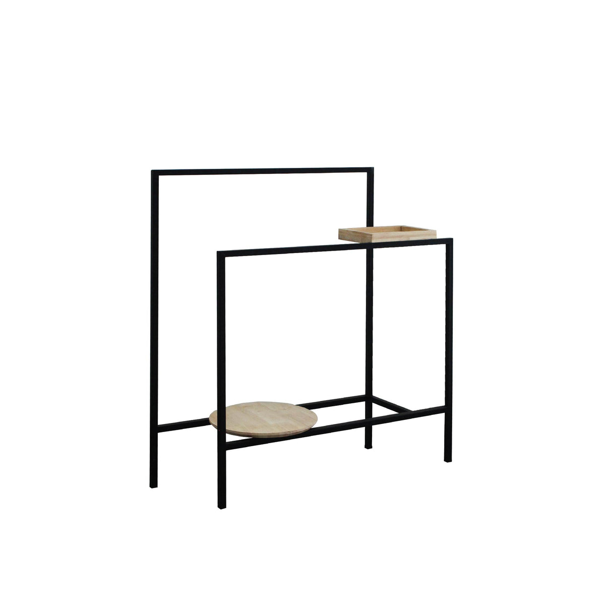 Shift designer towel rack
