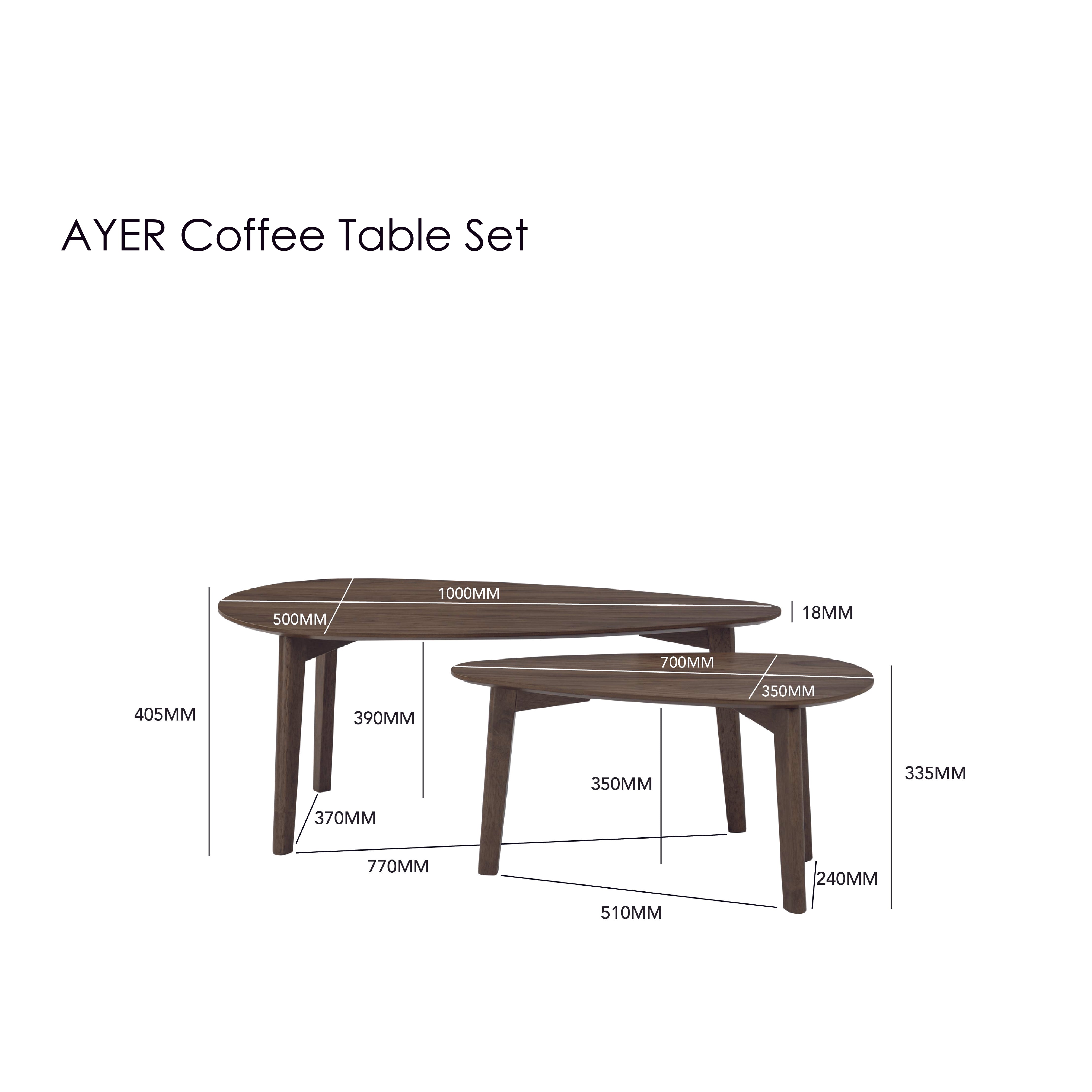 AYER Coffee Table Set