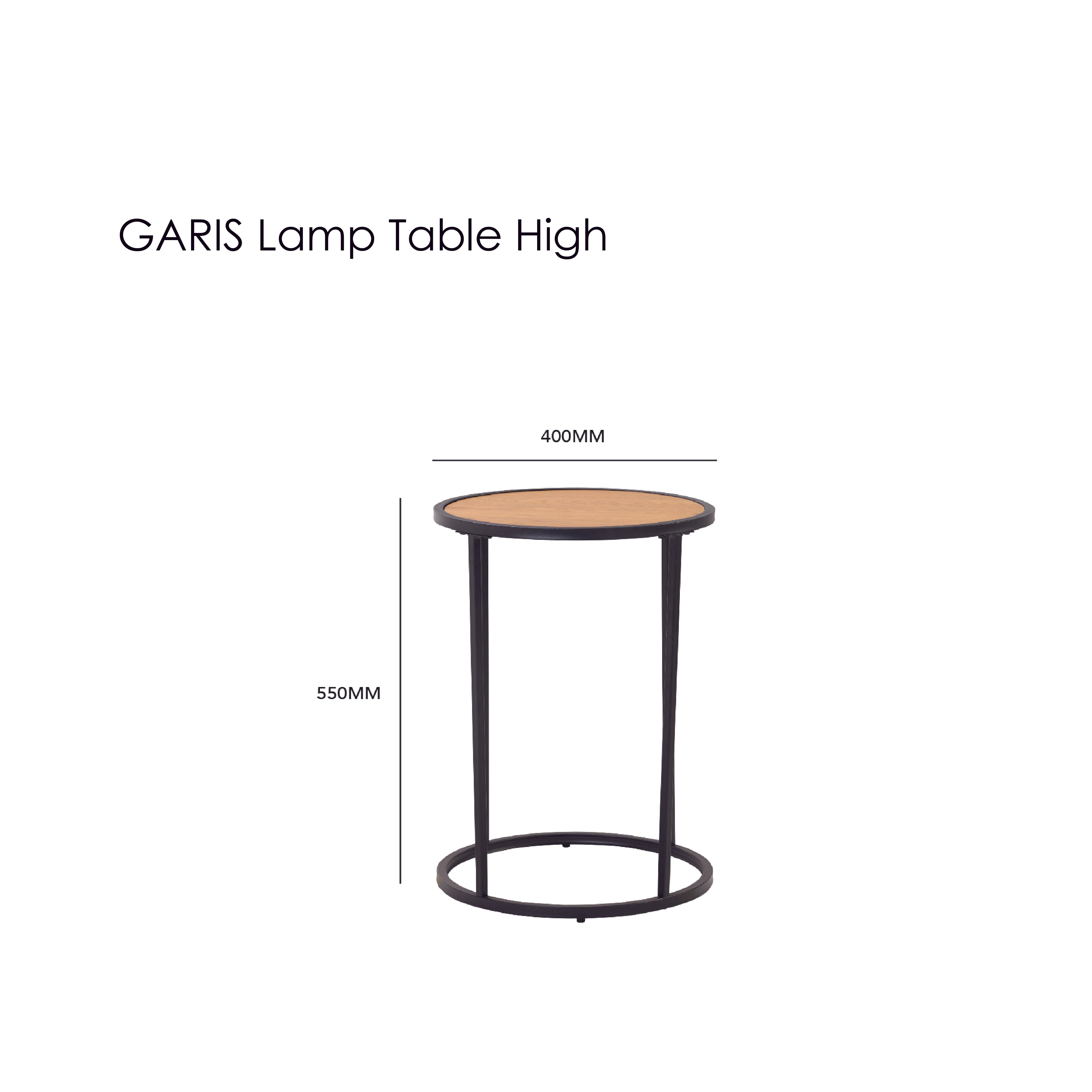 GARIS Lamp Table High