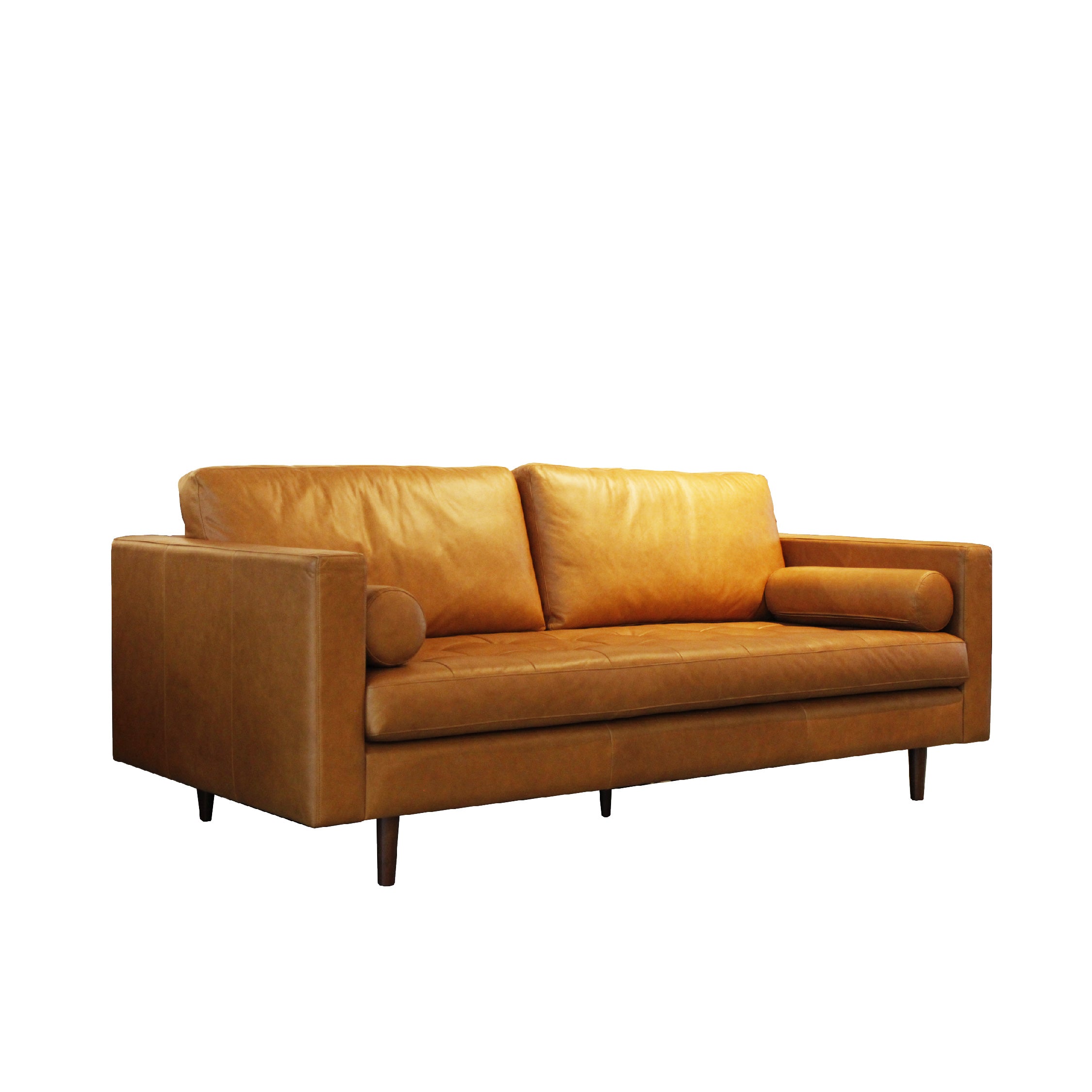 NORDI Sofa 3 Seater Leather Premium Exhibit Sale at Seremban 2 Offline Store
