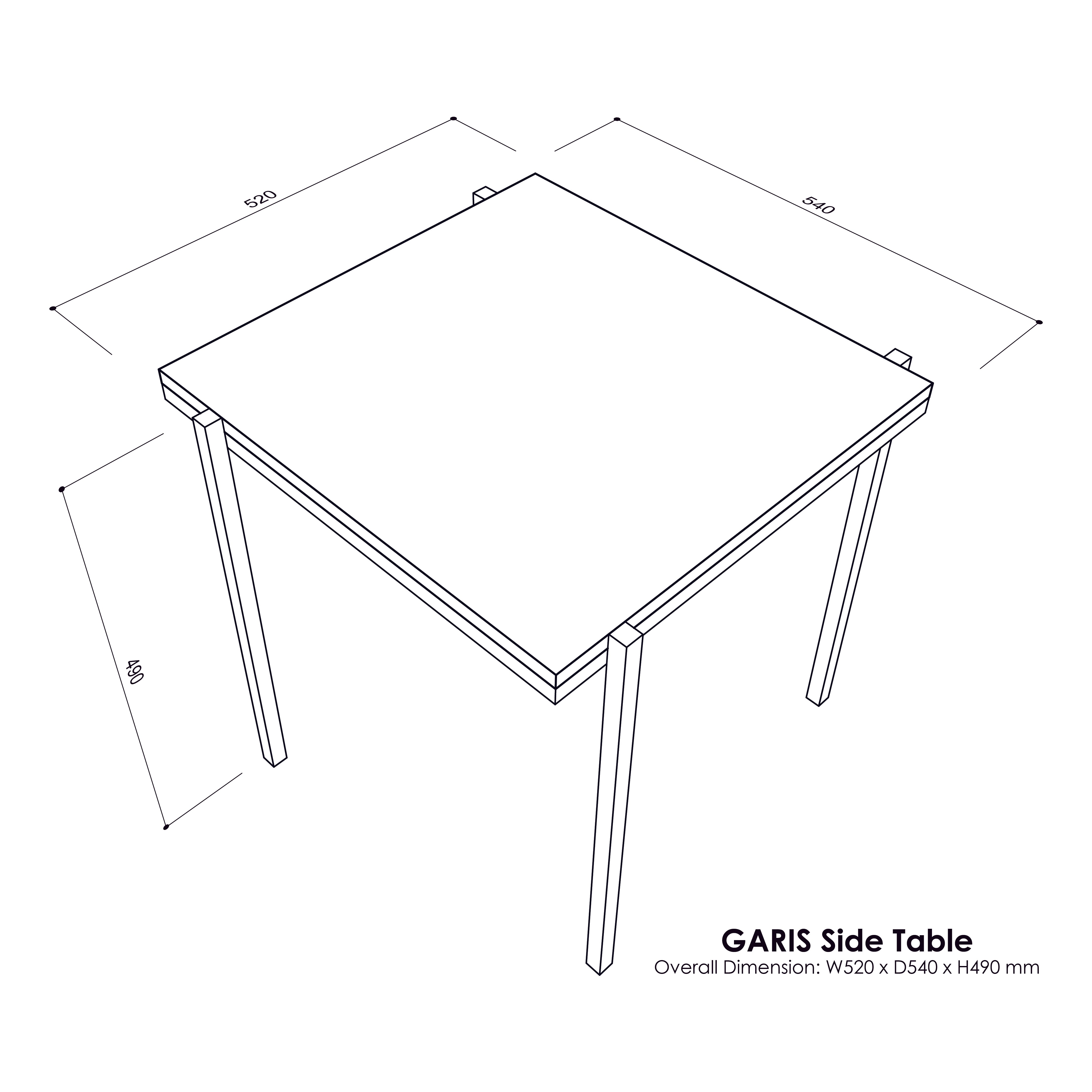 GARIS Side Table Exhibit Sale at Seremban 2 Offline Store