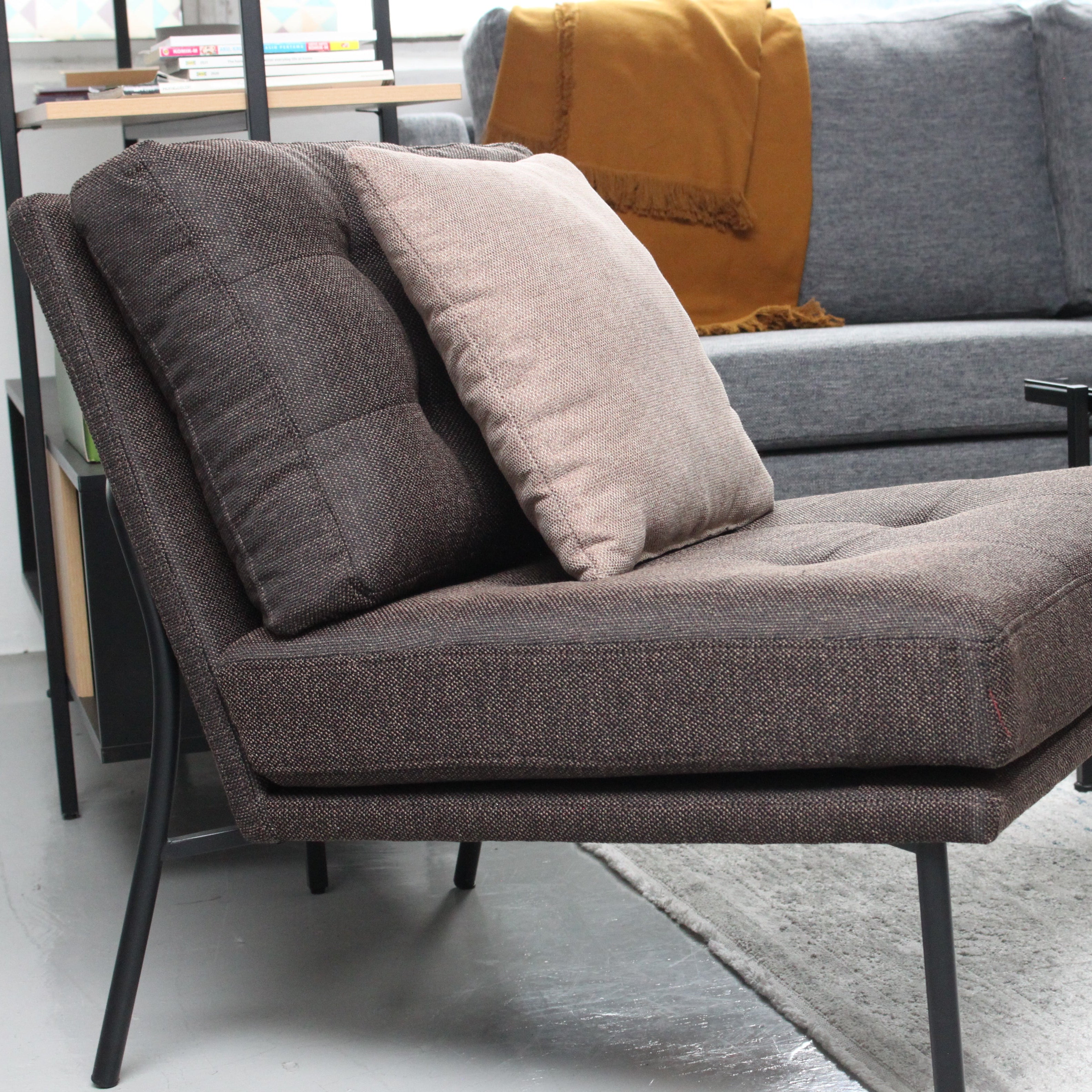 SATAH Arm Chair Vulcan Grey