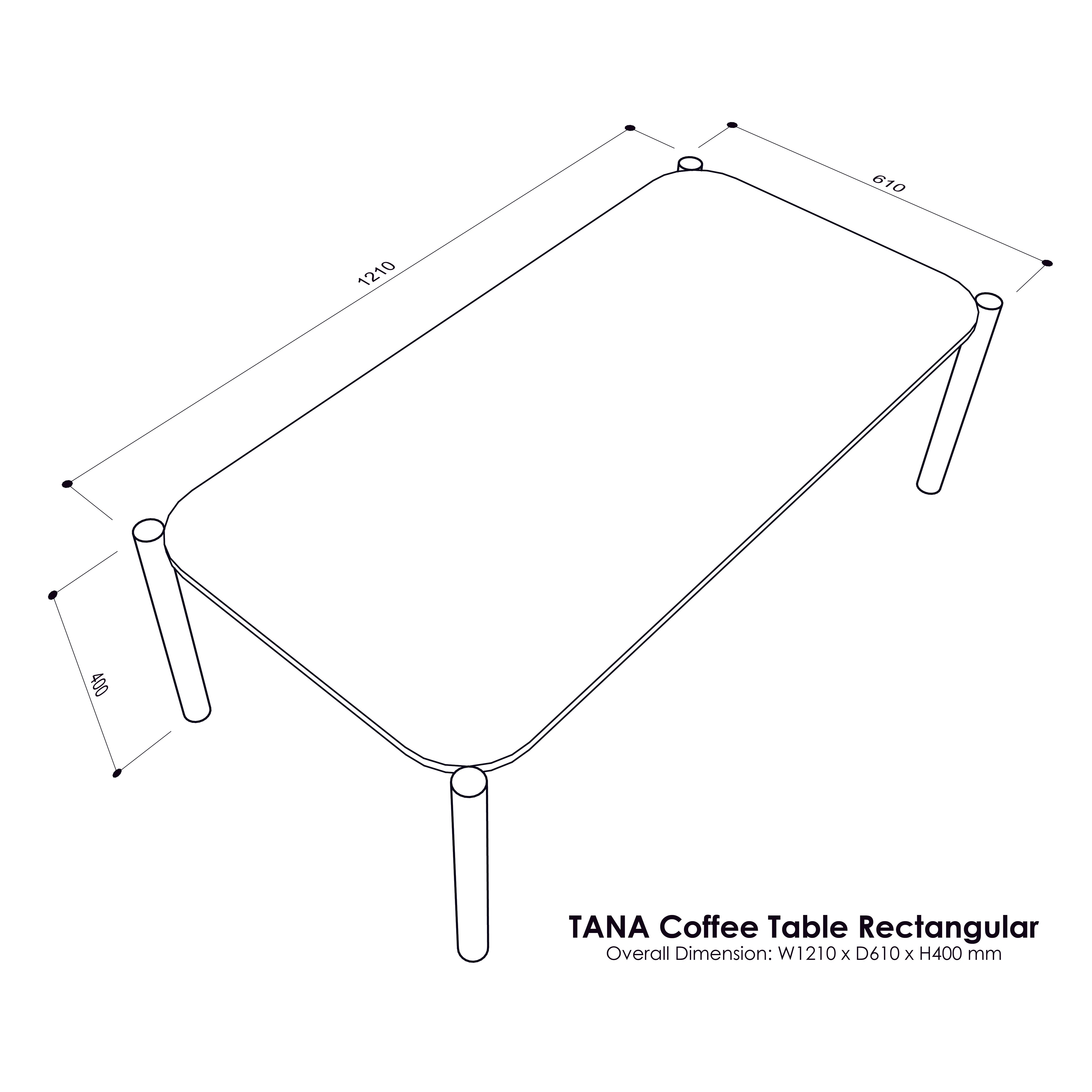 TANA Coffee Table Rectangular